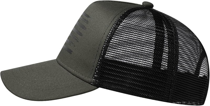 VIONLAN Baseball Cap, American Flag Trucker Hat for Men Women, Breathable Adjustable Fit Outdoor Mesh Snapback Hats - Image 3